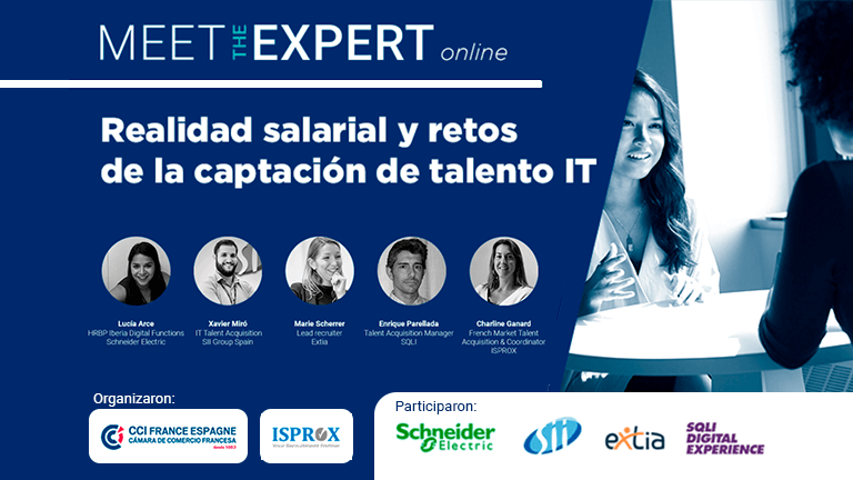 “Realitat salarial i reptes de la captació del talent IT” Meet The Expert | Amb la CCI Francesa de Barcelona