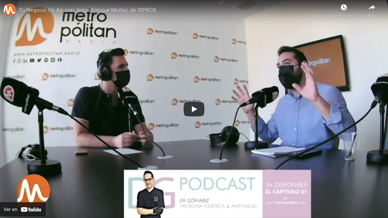 Tu Negocio On Air – Entrevista a Jesús Enrique Muñoz d’ISPROX Murcia