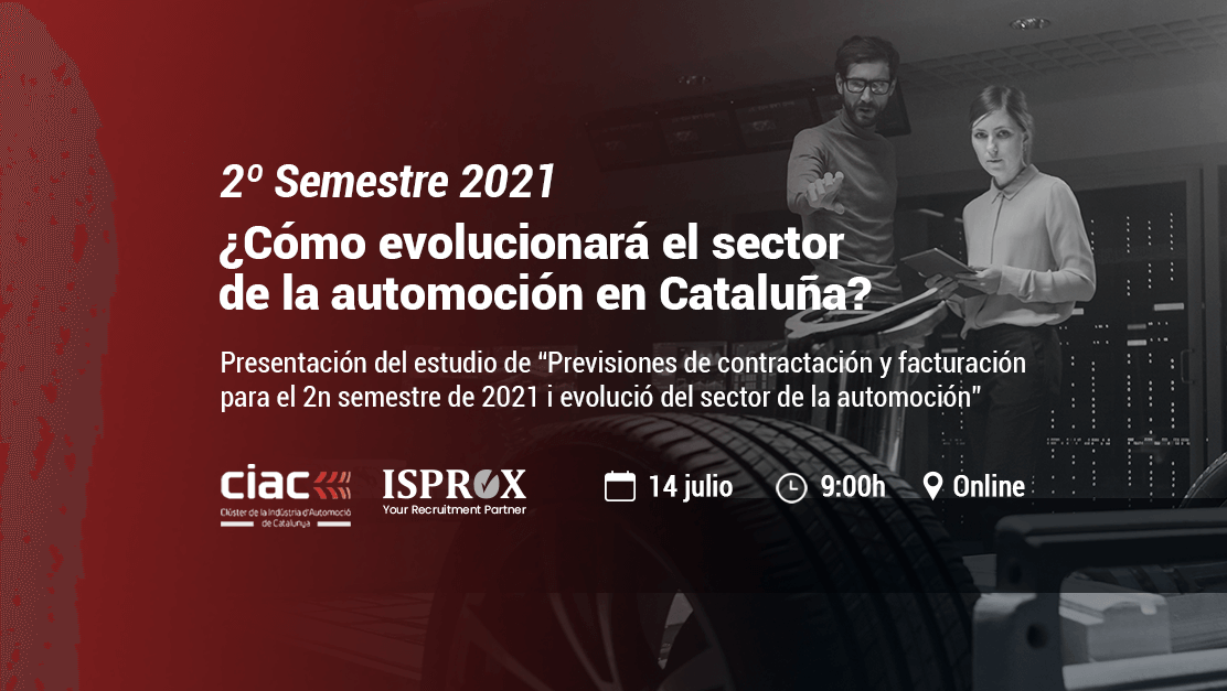 Presentació estudi de previsions de contractació i facturació al sector de l’automoció