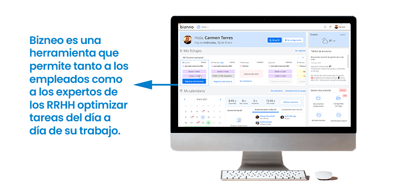 Imatge exemple eina bizneo i com optimitzar