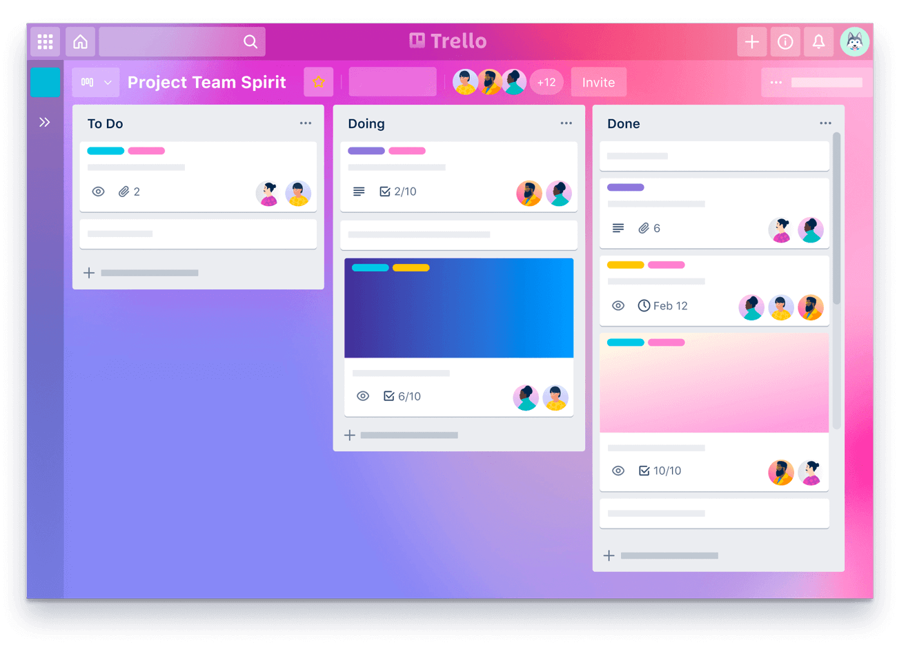 Ejemplo Trello para onboarding digital