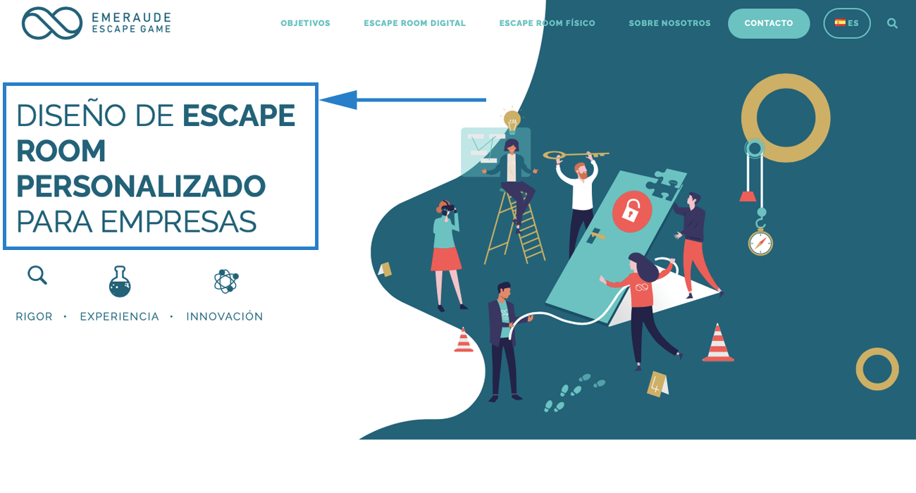 Imagen con un ejemplo de Teambuilding para mejorar la productividad y el rendimiento de una empresa