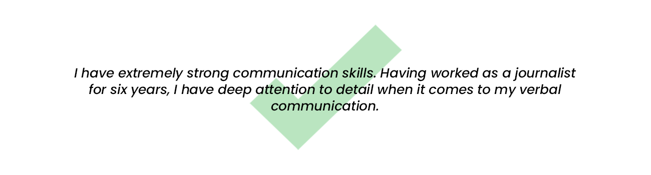 Imagen de ejemplo de utilizacion de adjetivos fuertes para superar una entrevista en inglés