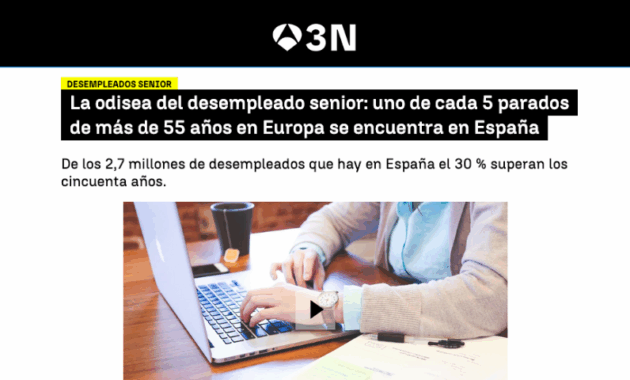 Antena 3 noticias Impulso Sénior